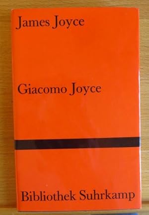 Immagine del venditore per Giacomo Joyce. James Joyce. Hrsg. von Richard Ellmann. bers. von Klaus Reichert. [Erg. zu d. Anm. von Fritz Senn], Bibliothek Suhrkamp ; Bd. 240 venduto da Antiquariat Blschke