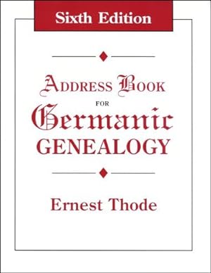 Address Book for Germanic Genealogy