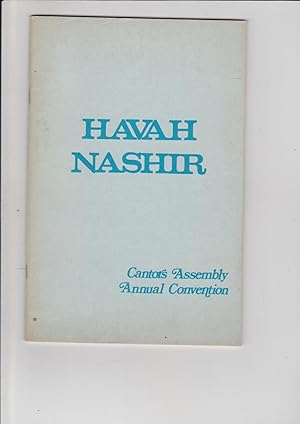 Seller image for HAVAH NASHIR [= Let Us Sing] for sale by Meir Turner