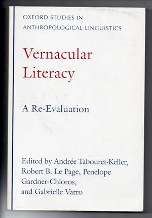 Immagine del venditore per Vernacular Literacy: A Re-Evaluation venduto da Renaissance Books, ANZAAB / ILAB
