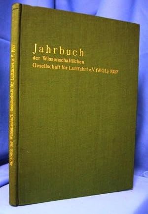 JAHRBUCH DER WISSENSCHAFTLICHEN GESELLSCHAFT FUR LUFTFAHRT E.V. (WGL)