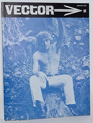Bild des Verkufers fr Vector: a voice for the homosexual community; vol. 8, #1, January 1972 zum Verkauf von Bolerium Books Inc.