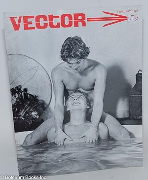 Bild des Verkufers fr Vector: a voice for the homosexual community; vol. 8, #2, February 1972 zum Verkauf von Bolerium Books Inc.