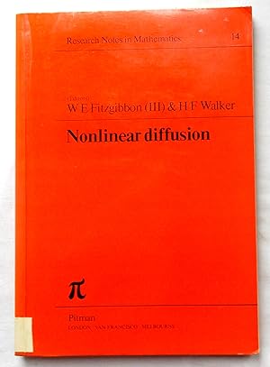 Bild des Verkufers fr Nonlinear Diffusion (Research Notes in Mathematics #14) zum Verkauf von Transformer