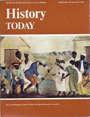 Seller image for History Today February 1974 historyz for sale by Charles Lewis Best Booksellers