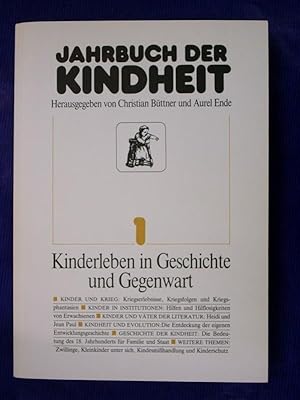 Seller image for Jahrbuch der Kindheit - Kinderleben in Geschichte und Gegenwart - Band 1 for sale by Buchantiquariat Uwe Sticht, Einzelunter.