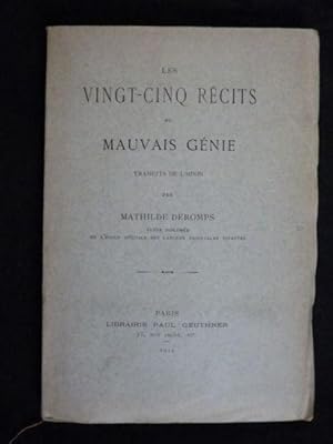 Les vingt-cinq récits du mauvais génie