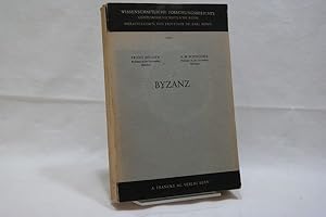 Bild des Verkufers fr Byzanz (= Forschungen zur byzantinischen Geschichte, Literatur und Sprache 1938 - 1950 wissenschaftliche Forschungsberichte, geisteswissenschaftliche Reihe, Band 5) zum Verkauf von Antiquariat Wilder - Preise inkl. MwSt.