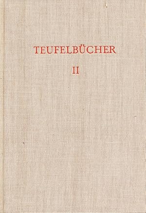 Seller image for Teufelbcher in Auswahl, Zweiter Band: Johannes Strauss / Kleiderteufel ; Florian Daul / Tanzteufel ; Andreas Hoppenrod / Hurenteufel ; Adam Schubart / Hausteufel ; Nicolaus Schmidt / Zehn Teufel. for sale by Antiquariat Bernhardt