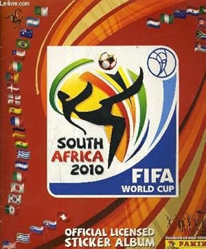 Seller image for SOUTH AFRICA 2010 - FIFA WORLD CUP - OFFICIAL LICENSED STICKER ALBUM + 2 VIGNETTES A COLLEE N58 ET 540 - VIERGE SANS VIGNETTES. for sale by Le-Livre