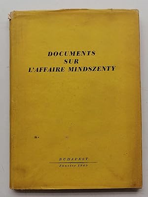 Seller image for Documents sur l'Affaire Mindszenty. for sale by Der Buchfreund