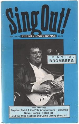 Bild des Verkufers fr Sing Out! The Folk Song Magazine, Vol 35, #2, David Bromberg cover. zum Verkauf von Truman Price & Suzanne Price / oldchildrensbooks