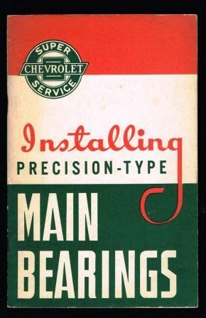 Immagine del venditore per Installing Precision-type Main Bearings venduto da Antiquarius Booksellers