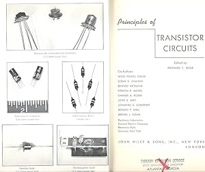 Principles of Transistor Circuits. [Semiconductor Principles; Transistors as Low-Frequency Circui...