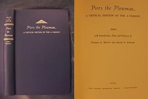 Bild des Verkufers fr Piers the Plowman - A Critical Edition of the A-Version zum Verkauf von Buchantiquariat Uwe Sticht, Einzelunter.