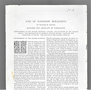 Image du vendeur pour Life Of Napoleon Bonaparte, Part XVIII: Napoleon The Assailant Of Nationality mis en vente par Legacy Books II