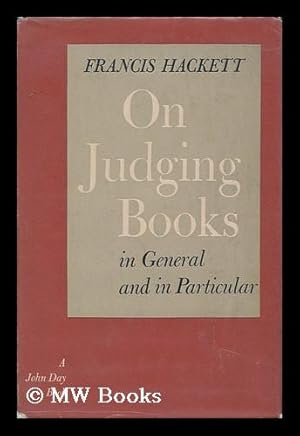 Imagen del vendedor de On Judging Books, in General and in Particular a la venta por MW Books Ltd.