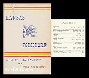 Seller image for Kansas Folklore, Edited by S. J. Sackett and William E. Koch for sale by MW Books Ltd.
