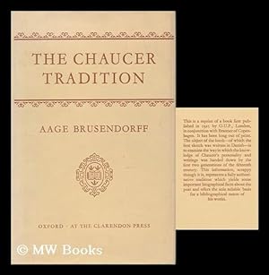 Seller image for The Chaucer Tradition, by Aage Brusendorff for sale by MW Books