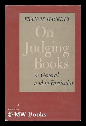 Imagen del vendedor de On Judging Books, in General and in Particular a la venta por MW Books
