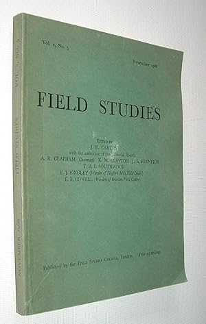 Immagine del venditore per Field Studies Vol.2,No.5 November 1968 venduto da Pauline Harries Books