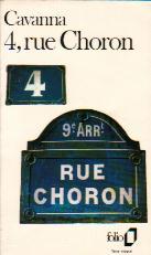 4 rue Choron.