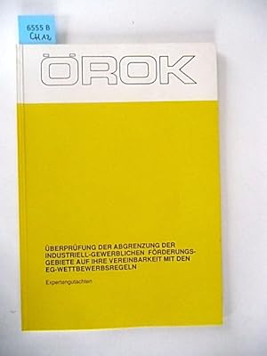 Immagine del venditore per berprfung der Abgrenzung der Industriell-Gewerblichen Frderungsgebiete auf ihre Vereinbarkeit mit den EG-Wettbewerbsregeln. Expertengutachten des sterreichischen Instituts fr Raumplanung. venduto da Augusta-Antiquariat GbR