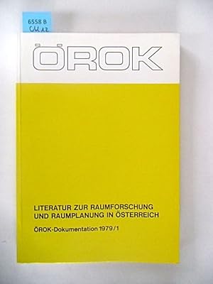 Immagine del venditore per Literatur zur Raumforschung und Raumplanung in sterreich. ROK-Dokumentation 1979/1. venduto da Augusta-Antiquariat GbR
