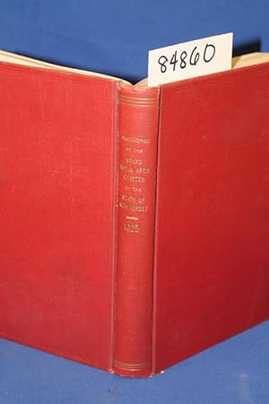 Image du vendeur pour Proceedings of the Grand Royal Arch Chapter of the State of New Jersey 1925 mis en vente par Princeton Antiques Bookshop