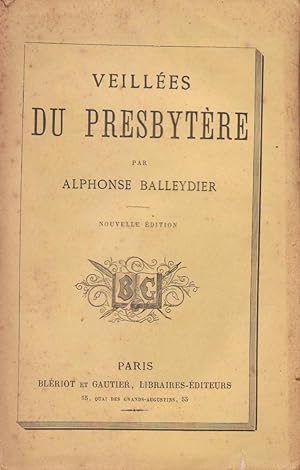 Immagine del venditore per Veilles du presbytre venduto da Bouquinerie "Rue du Bac"