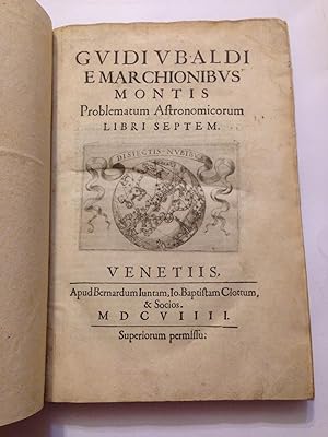 Image du vendeur pour Problematum Astronomicorum Libri Septem mis en vente par Rossignol