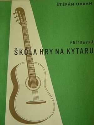 Bild des Verkufers fr Pripravna skola hry na kytaru. Melodie - Akordy - Pisne s doprovodem - Solove skladby - Hra plektem. (Gitarrenschule. Mit vielen technischen Studien, Liedern, Tnzen und Werken aus der Literatur). Mit Abbildungen im Einleitungsteil und vielen Tabulaturgraphiken im Textteil / tschechischer Text. zum Verkauf von Antiquariat Tarter, Einzelunternehmen,