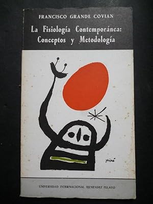Imagen del vendedor de La Fisiologa Contempornez: Conceptos y Metologa. a la venta por Carmichael Alonso Libros