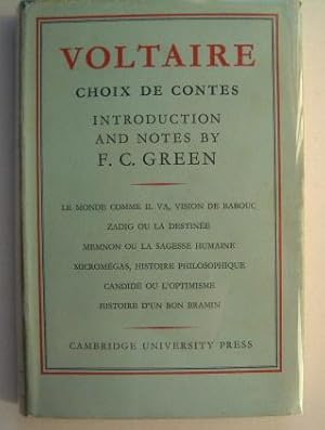 Seller image for Voltaire - Choix De Contes ( Selected Works of Voltaire ) for sale by C. Parritt