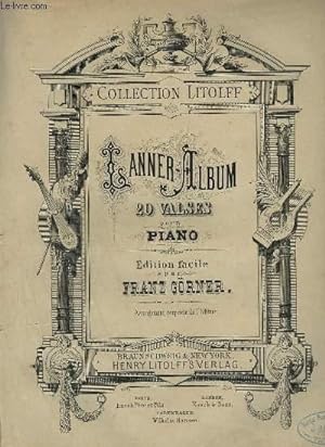 Bild des Verkufers fr LANNER ALBUM - 20 VALSES POUR PIANO - EDITION FACILE. zum Verkauf von Le-Livre