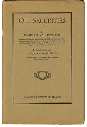 [1929 Stock Market Crash] Oil Securities