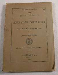 Image du vendeur pour The Official Gazette of the United States Patent Office. Vol. 370, No. 4 - May 22, 1928 mis en vente par Resource Books, LLC