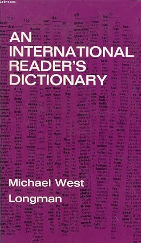 Image du vendeur pour AN INTERNATIONAL READER'S DICTIONARY mis en vente par Le-Livre