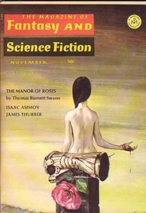 Image du vendeur pour The Magazine Of Fantasy And Science Fiction November 1966 ---A Friend to Alexander, The Devil and Democracy, Newtral Ground, Heir Apparent, The Best is Yet to be, The Manor of Roses, Old Man River, + mis en vente par Nessa Books
