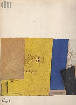 Du 257 (Juli 1962); contains Marc Chagall : Die Russischen Jahre, cover and 50-page portfolio