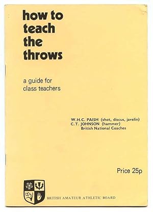 Seller image for How to teach the throws. for sale by Lost and Found Books