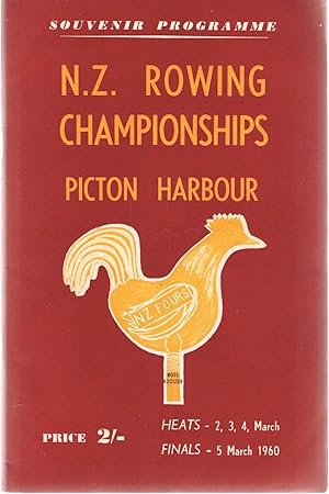 N.Z. [New Zealand] Rowing Championships. Picton Harbour 1960. Souvenir Progarmme.