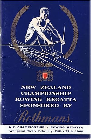 New Zealand Championship Rowing Regatta 1965. Wanganui River.