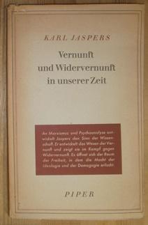 Vernunft und Widervernunft in unserer Zeit. Drei Gastvorlesungen, gehalten auf Einladung des Asta...