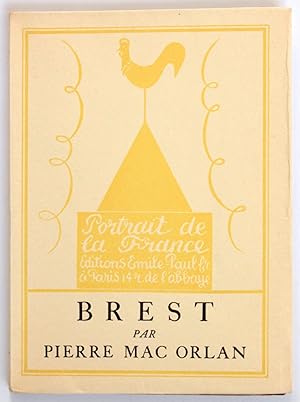 Seller image for Brest. Frontispice de Pierre Falk. for sale by Des livres autour (Julien Mannoni)