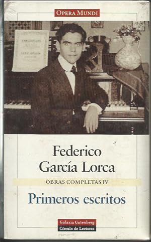 Seller image for Primeros Escritos - obras completas IV for sale by Livro Ibero Americano Ltda