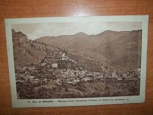 Seller image for CPA : ENV. DE MEKNES Moulay-Idriss panorama d'Hibeur et chane du Zerhoum 6 for sale by KEMOLA