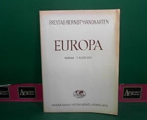 Europa - Maßstab 1:6,000.000 - Stand 9.VI.1943. (= Freytag-Berndt's Handkarten).