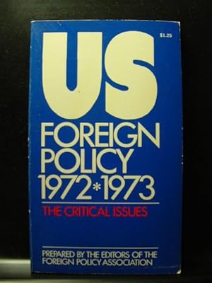 Seller image for U.S. FOREIGN POLICY 1972-1973 for sale by The Book Abyss