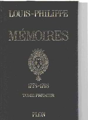 Memoires 1773-1793 / tome 1